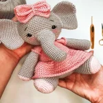 Criando um Encantador Amigurumi Elefante Passo a Passo