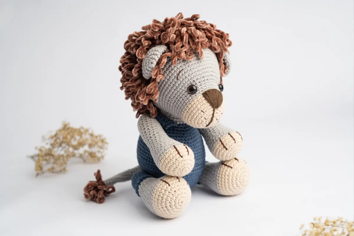 Passo a Passo Leão Amigurumi: Crie o Seu Próprio Leão de Crochê